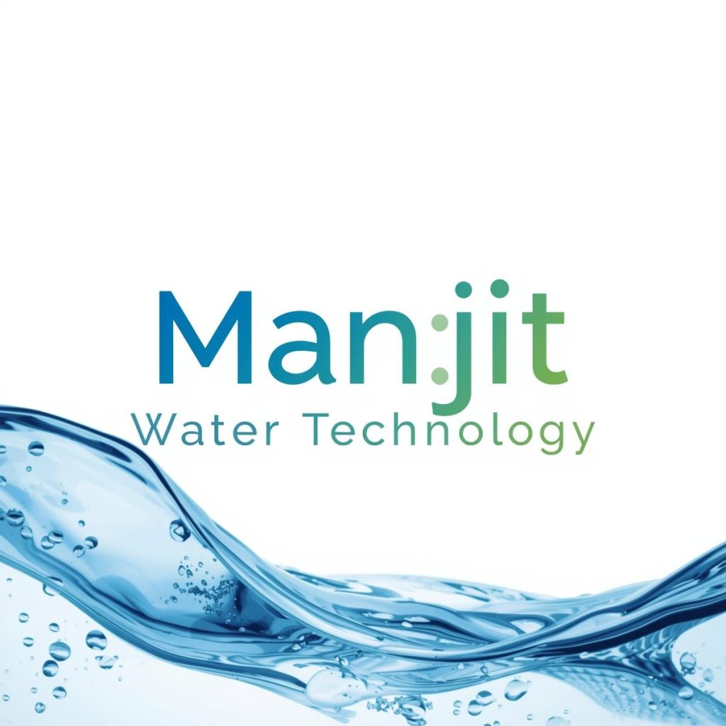 banner for manjit water technology only highlight name